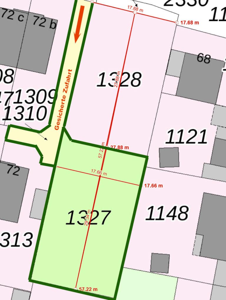 516 m² Baugrundstück in guter Lage von Sankt Augustin-Menden